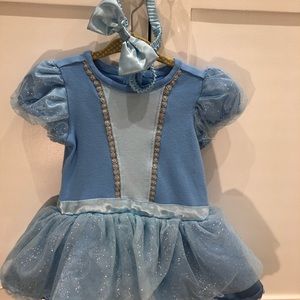 cinderella costume bodysuit for baby